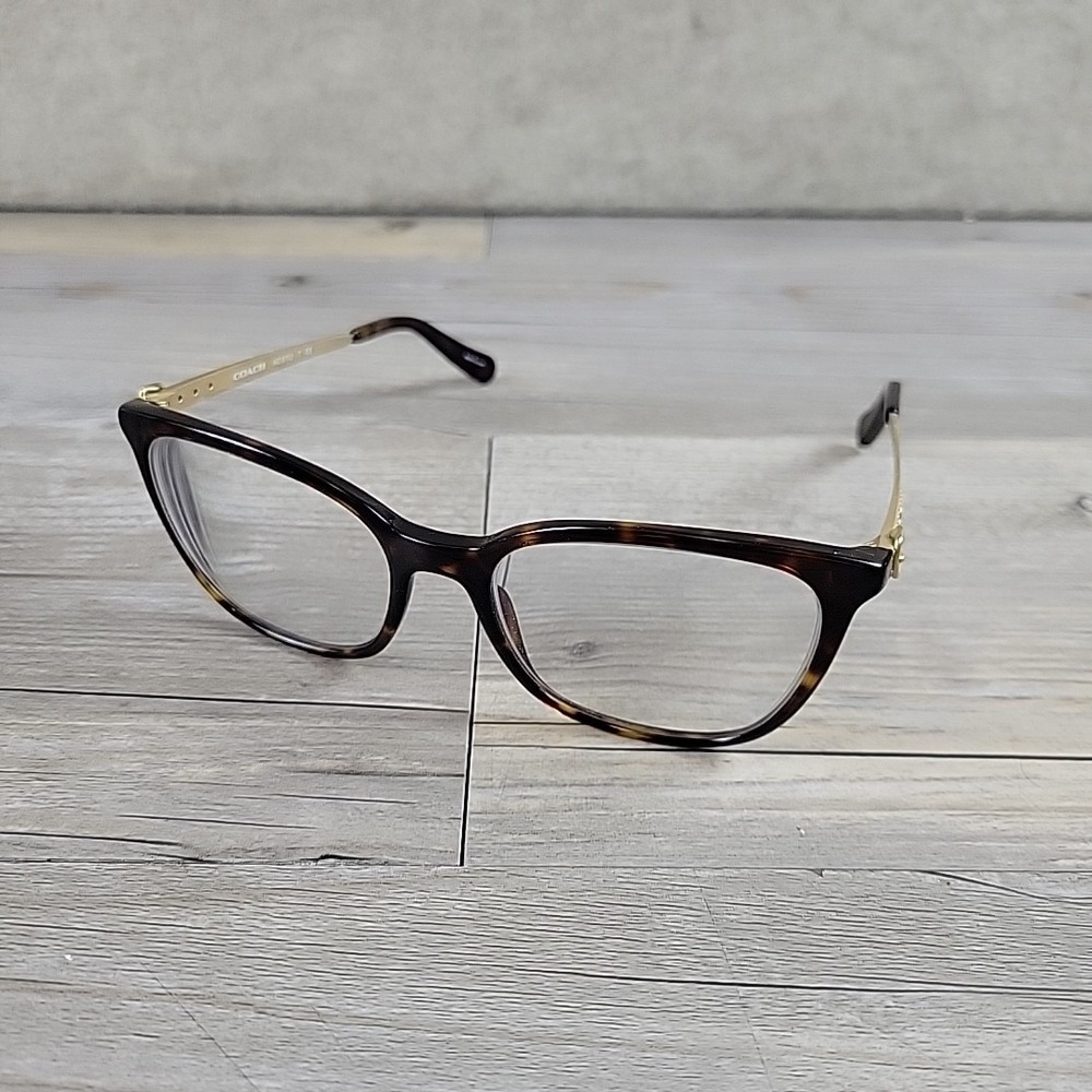 Coach Eyeglasses HC 6113 5485 Dark Tortoise 53-18-140 Frames Only